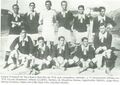 Time do Atlético em 1914. Ferreira é o terceiro jogador em pé da esquerda para a direita.