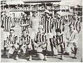 Time do Atlético em 1915. Ferreira é o terceiro jogador em pé da esquerda para a direita.